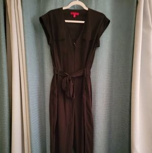 Jennfier Lopez Black Romper Jumpsuit, Medium